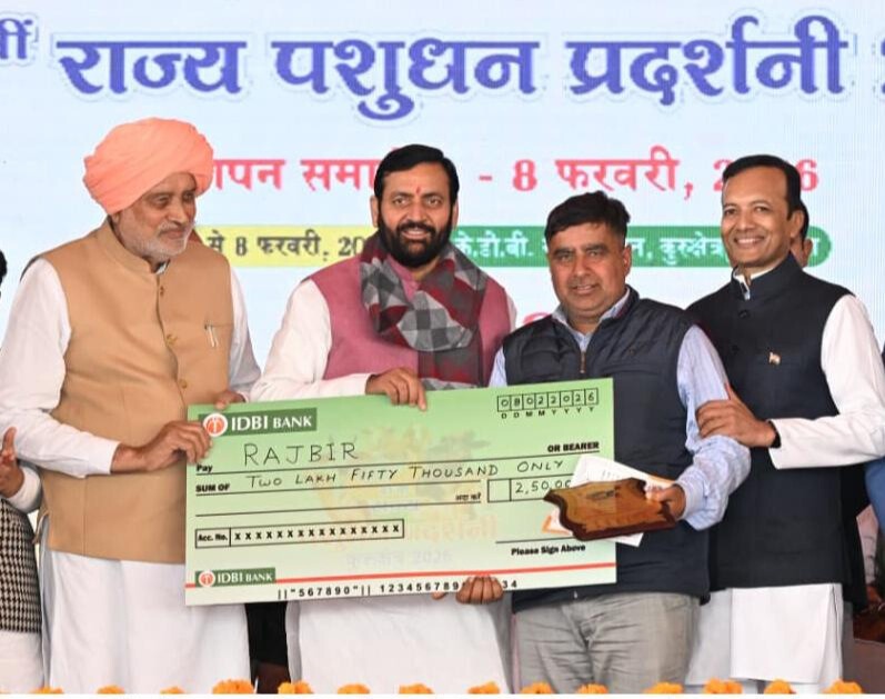 41वीं राज्य स्तरीय पशुधन प्रदर्शनी में 8 चैंपियनों के पशुपालकों को...