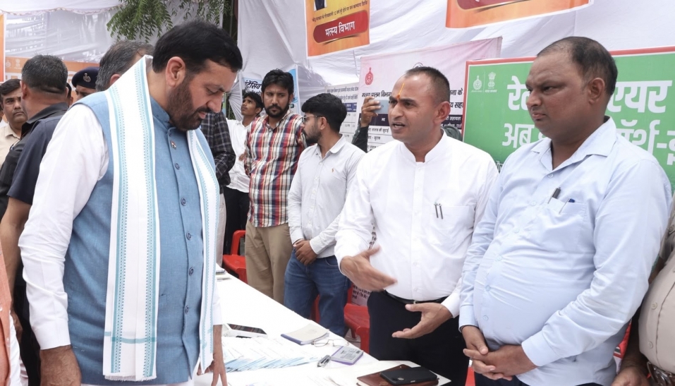 मुख्यमंत्री ने सिरसा में किया जनकल्याण शिविर का अवलोकन