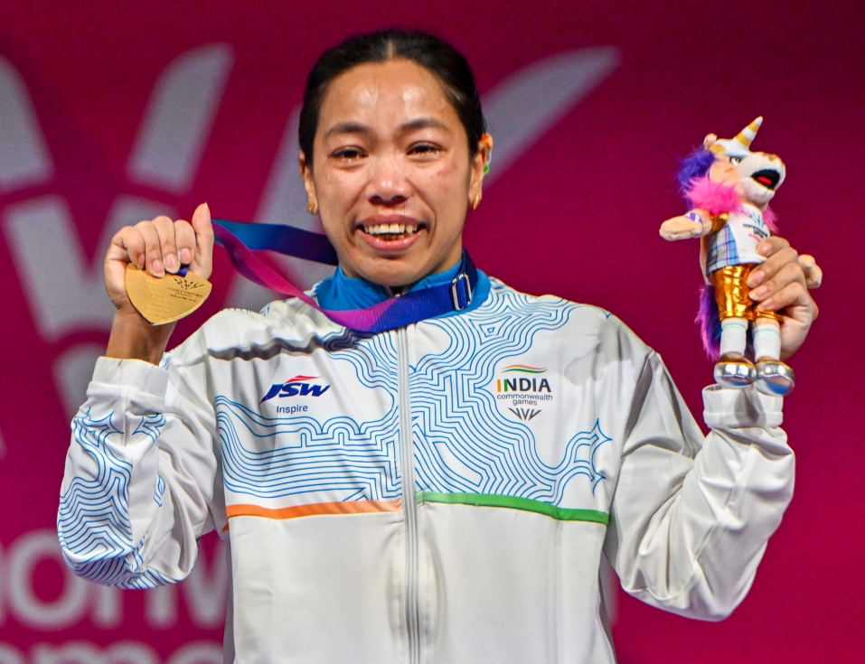 CWG 2026 : भारत के लिए पहला स्वर्ण पदक मीराबाई...